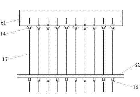 Complex-surface recast-layer-free single/group-hole multi-station electric spark-electrolytic machine tool