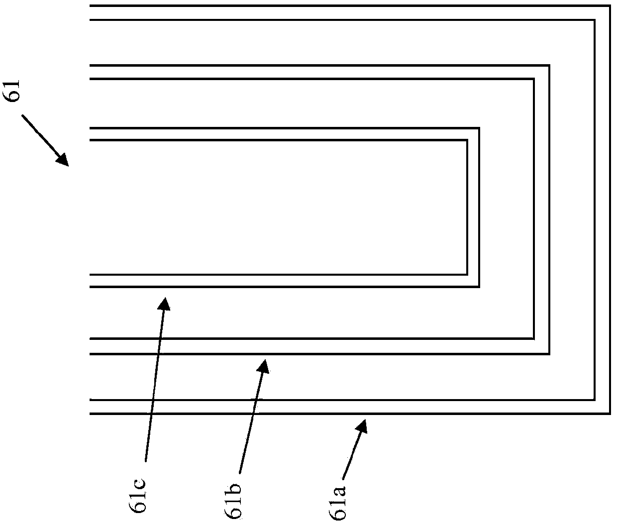 A steam boiler comprising a radiation element