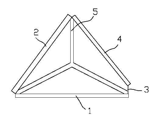 Folding whiteboard