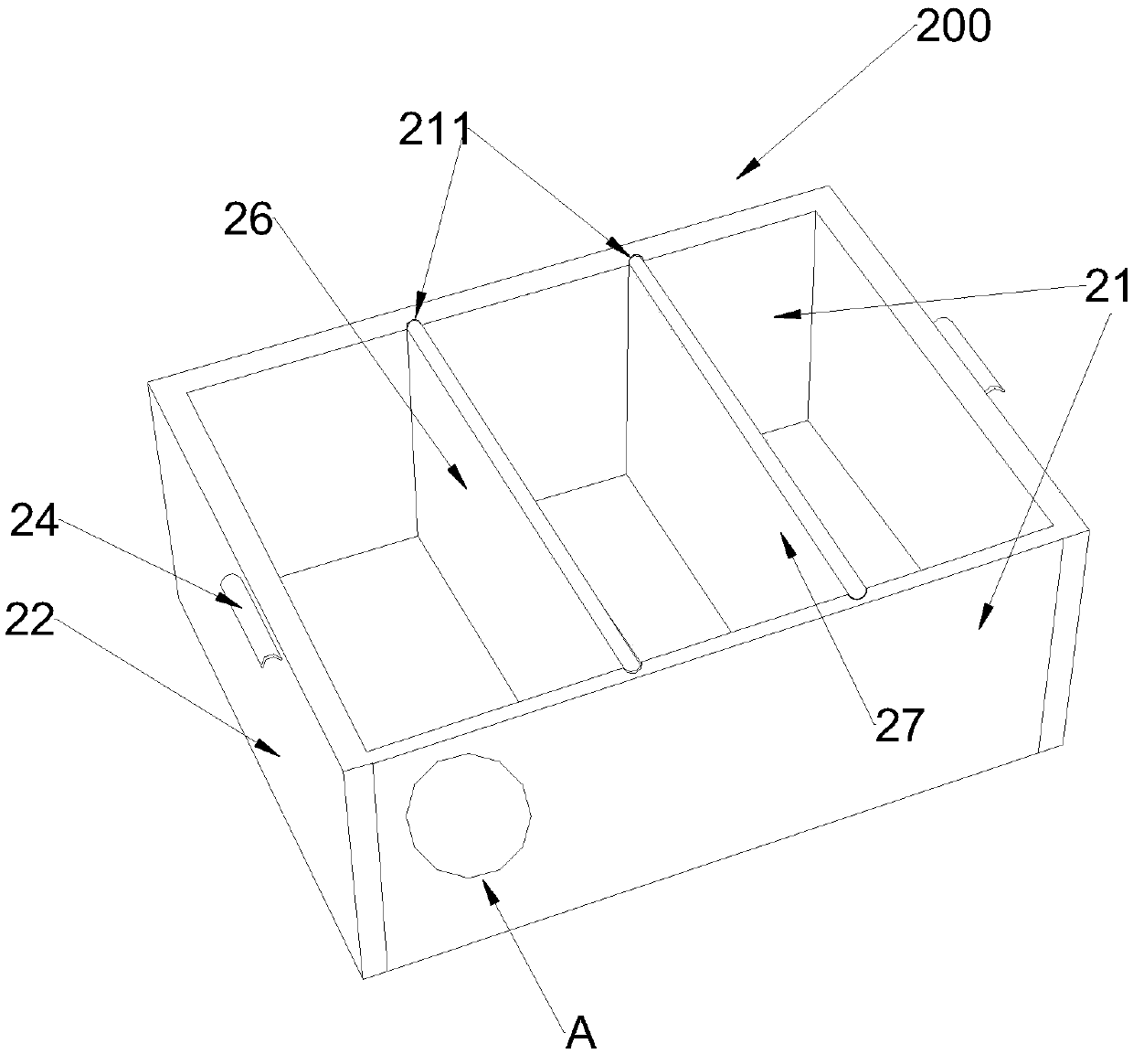 Temperature and humidity balance preservation device for cigarette