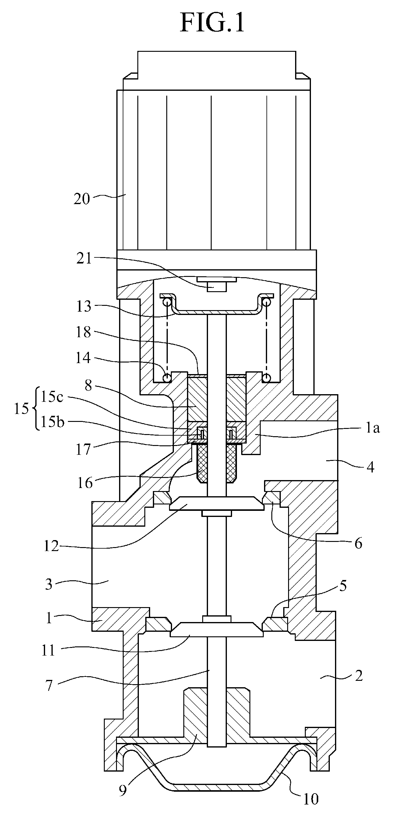 Exhaust gas recirculation valve device