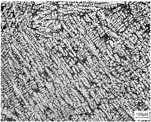 Preparation process of hypoeutectic aluminum-silicon alloy inoculated by high-entropy alloy