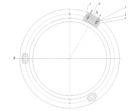 Roundness measuring instrument of large precision bearing ring