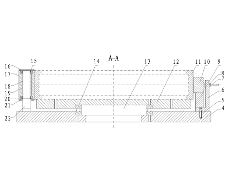 Roundness measuring instrument of large precision bearing ring