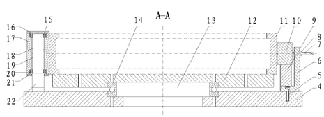 Roundness measuring instrument of large precision bearing ring