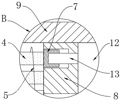 Steel structure of prestressed high-strength concrete pipe pile body