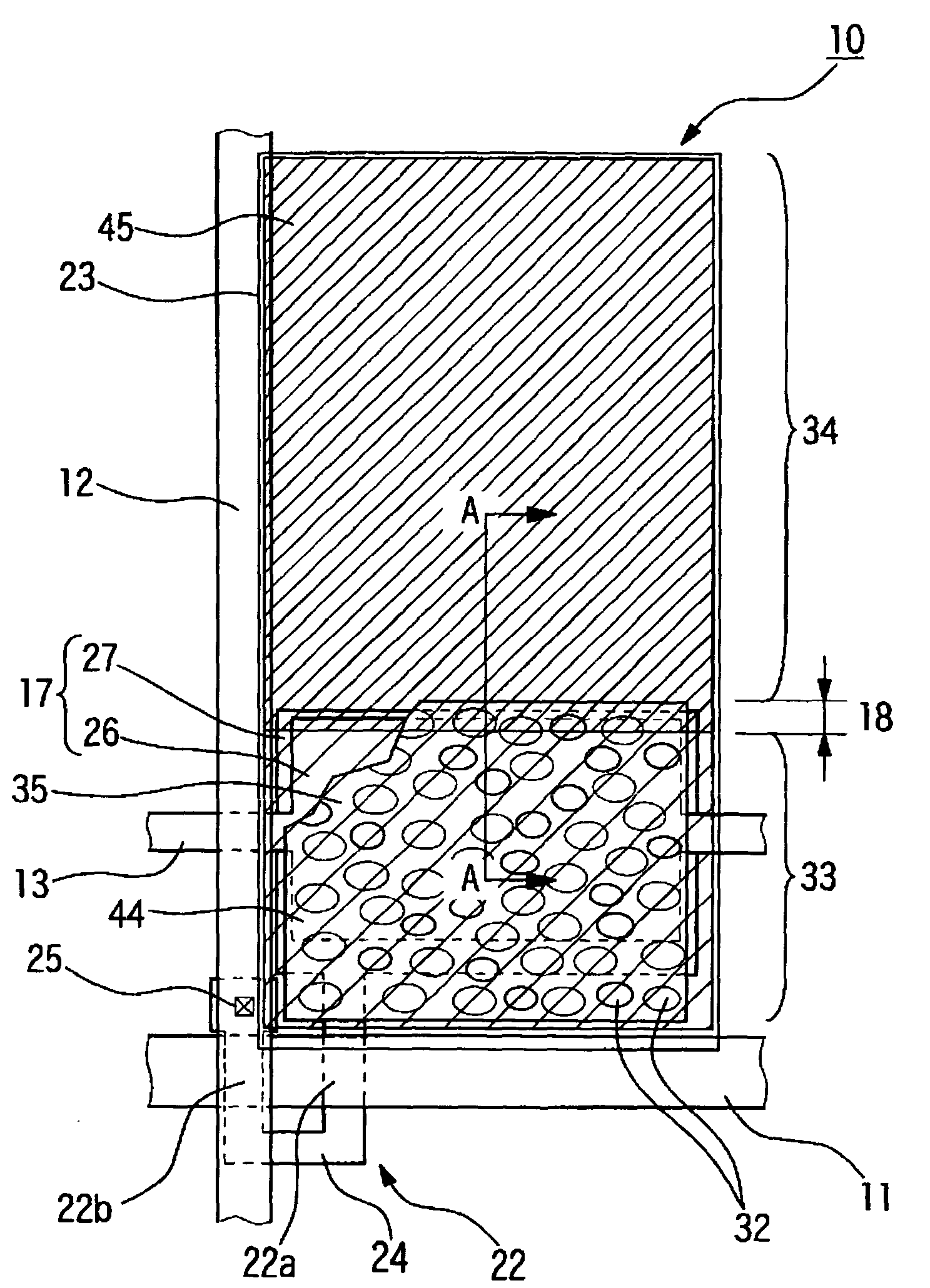 Liquid crystal display device and electronic apparatus