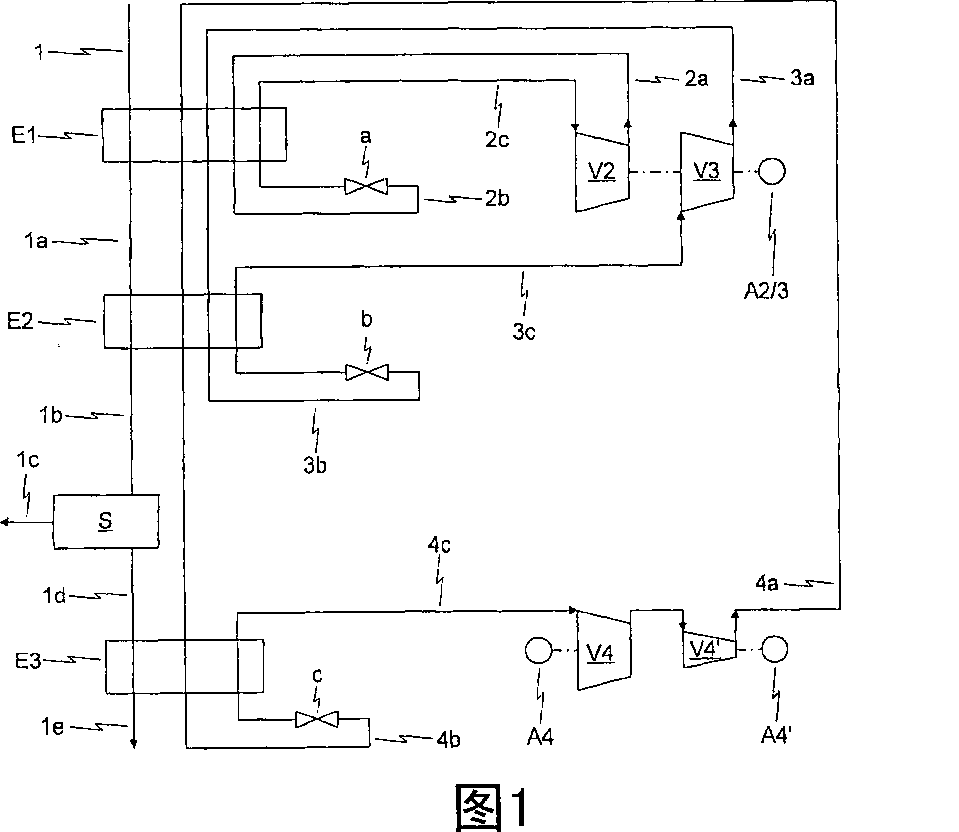 Method for liquefying a hydrocarbon-rich flow