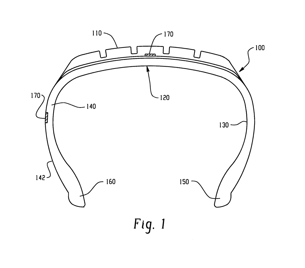 Product such as a tire with RFID tag with rubber, elastomer, or polymer antenna