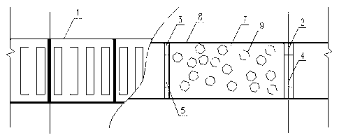 Drop-aeration sewage transportation treatment channel