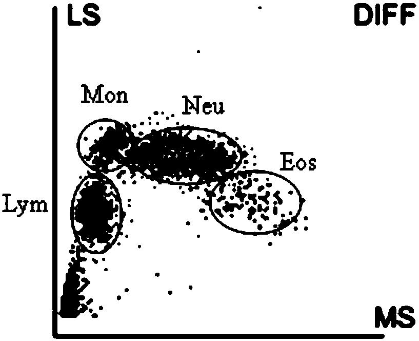 White blood cell classification reagent