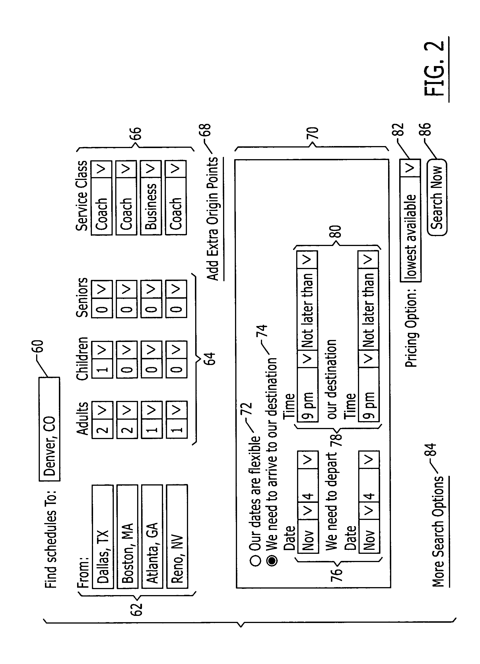 System and method for coordinating travel itineraries