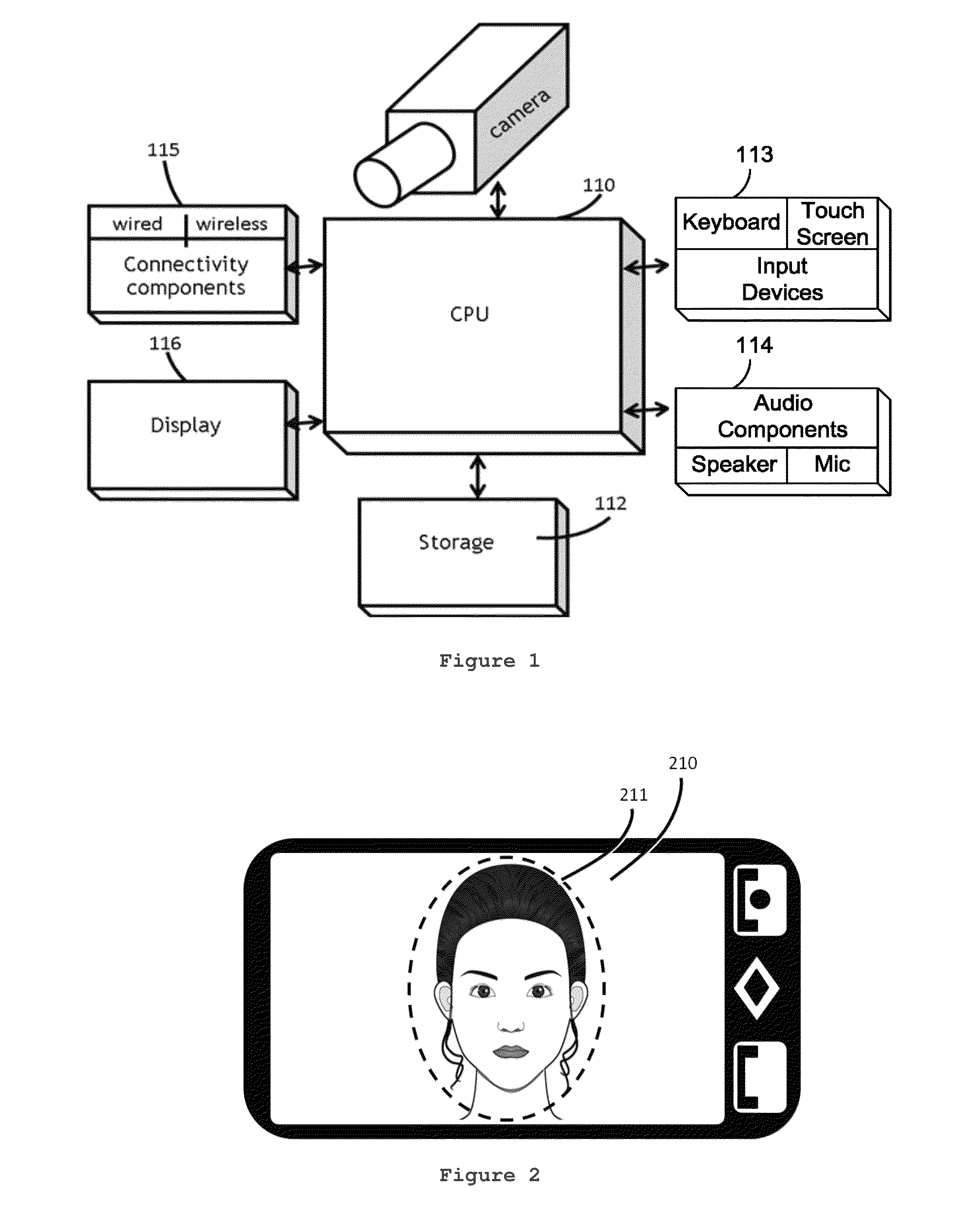 Method and system for make-up simulation on portable devices having digital cameras