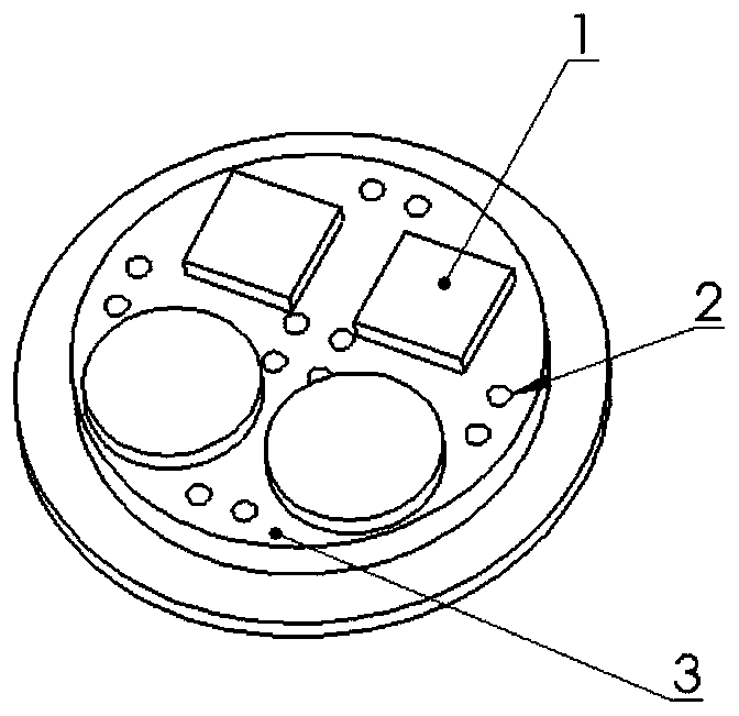 Multifunctional modularized particle accelerator material radiation sample holder