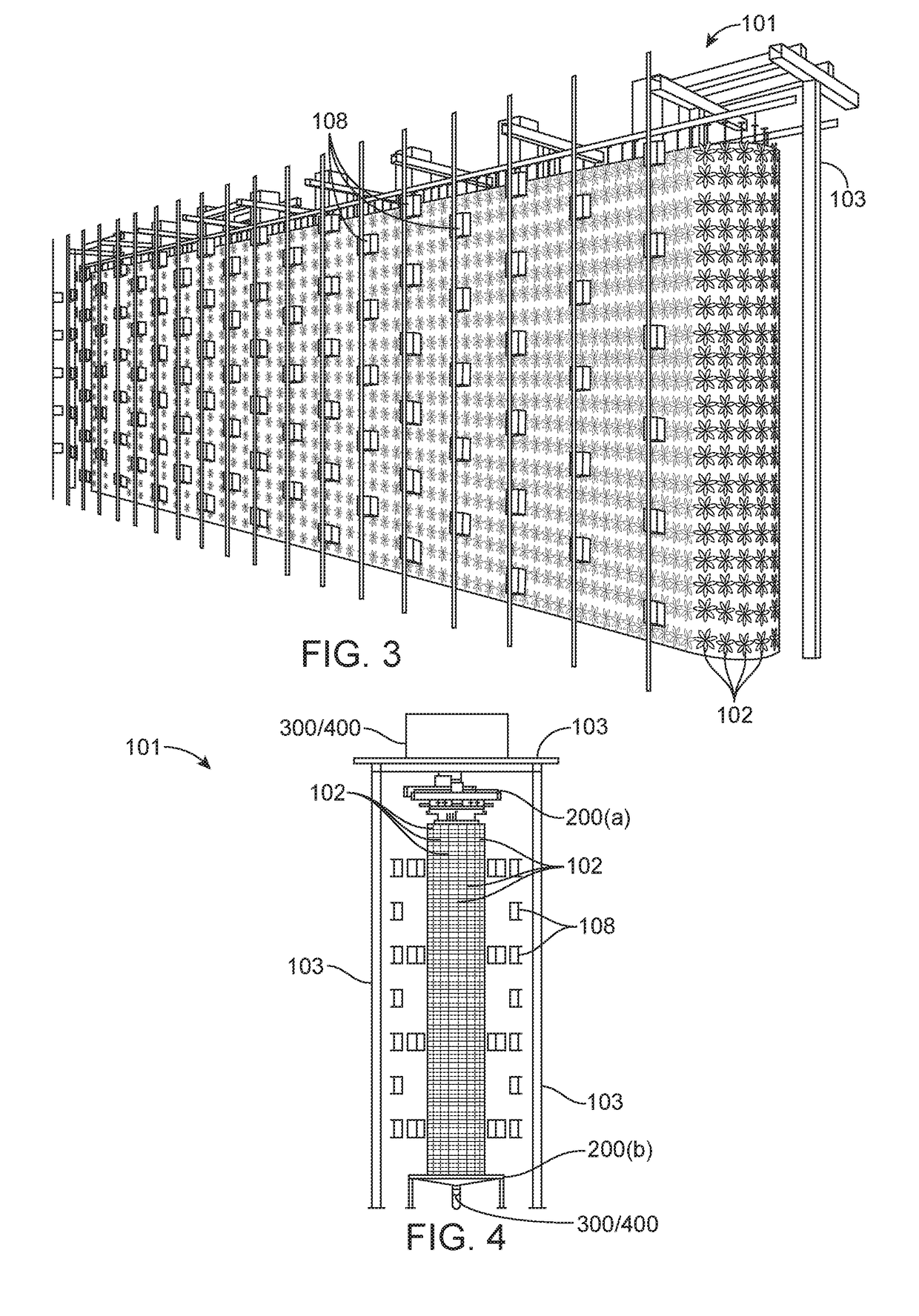 Environmentally controlled vertical farming system