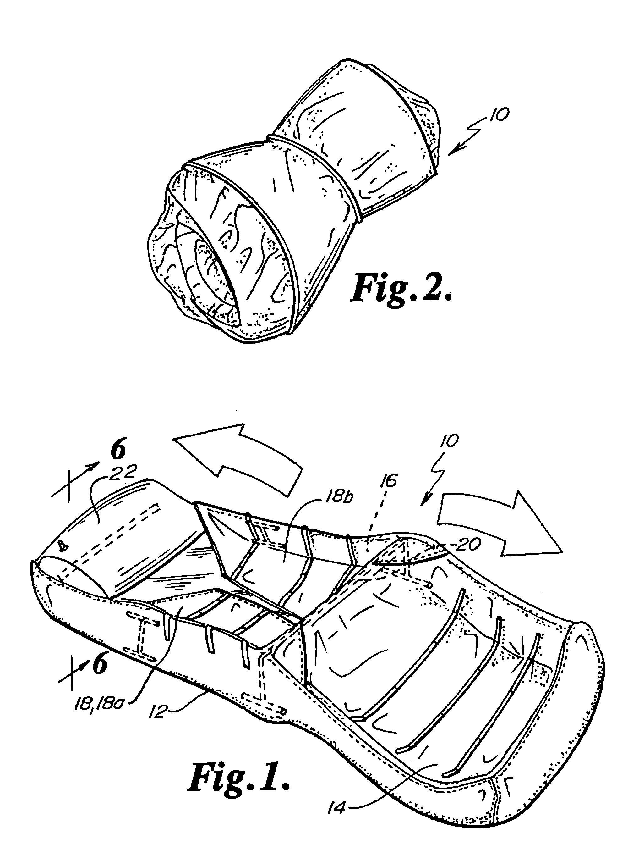 Lay-down style hunting blind