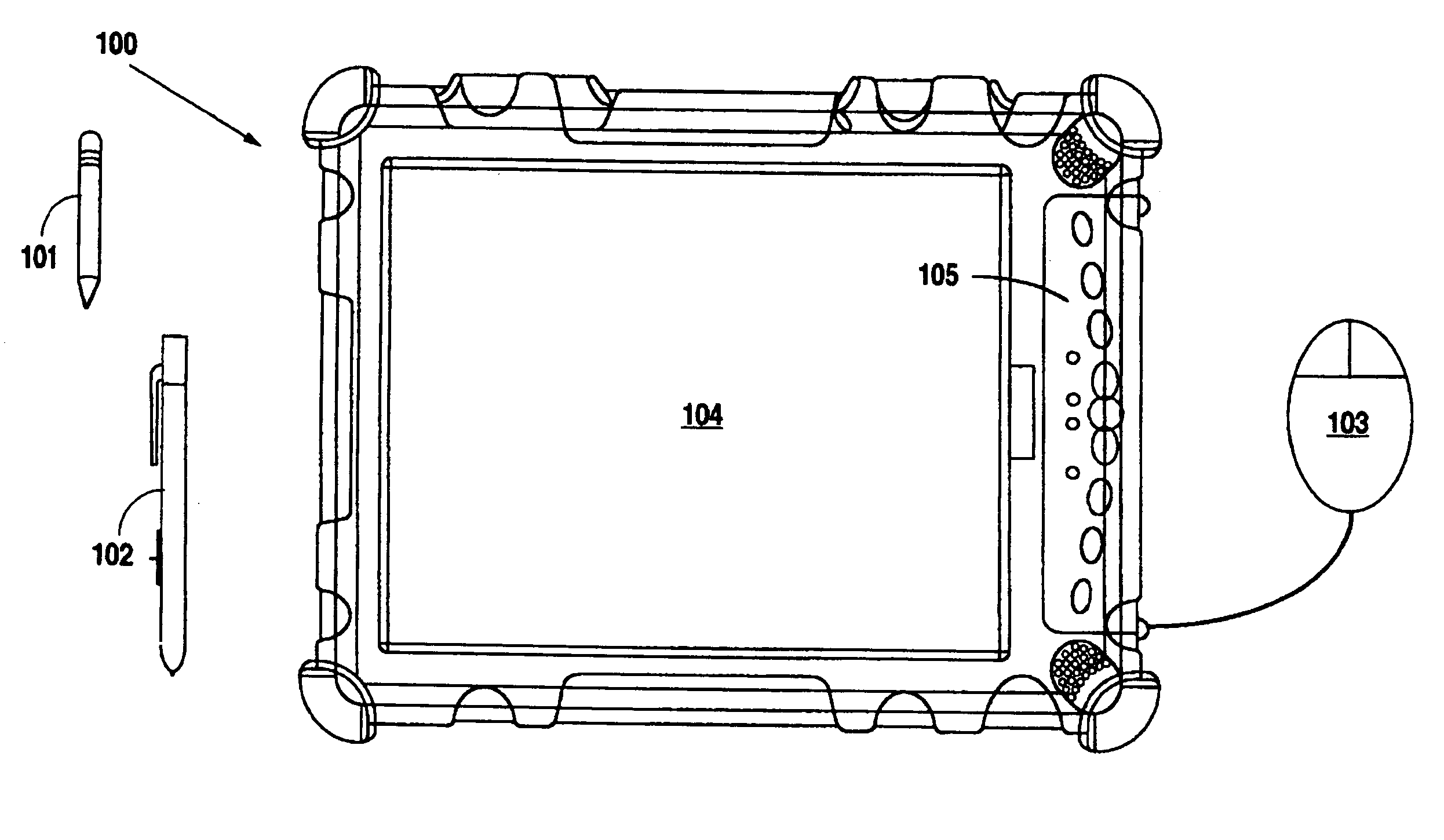 Apparatus providing multi-mode digital input