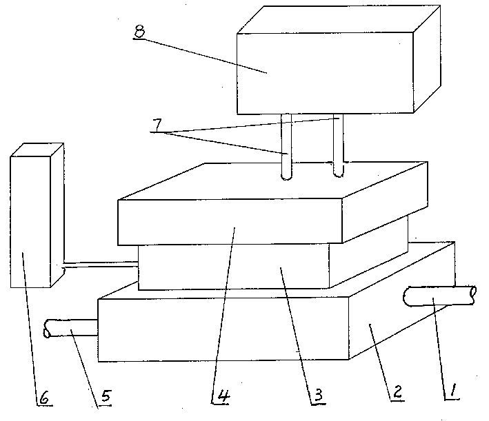 Method and device to convert the heat energy of internal combustion engine exhaust into electric energy