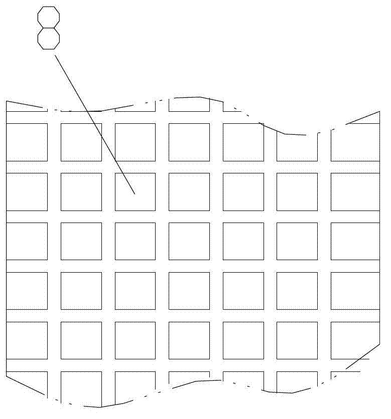 Travelling support for flexible turnout beam section of straddle-type monorail traffic track