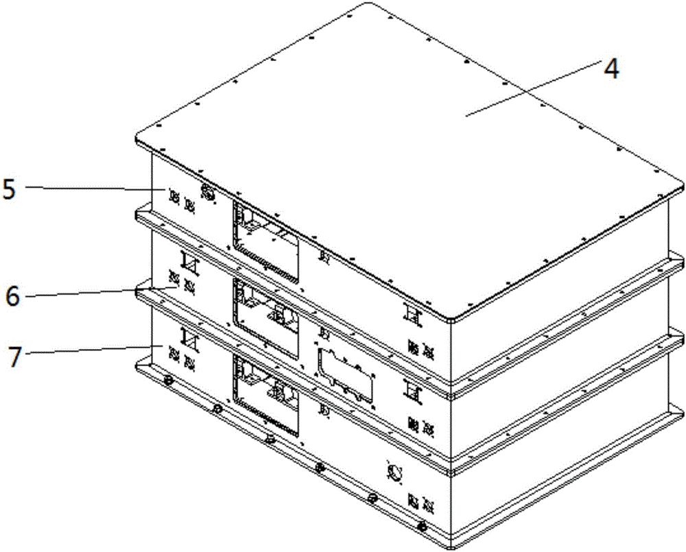 Aluminum alloy battery box body for new energy automobile and preparation method of aluminum alloy battery box body