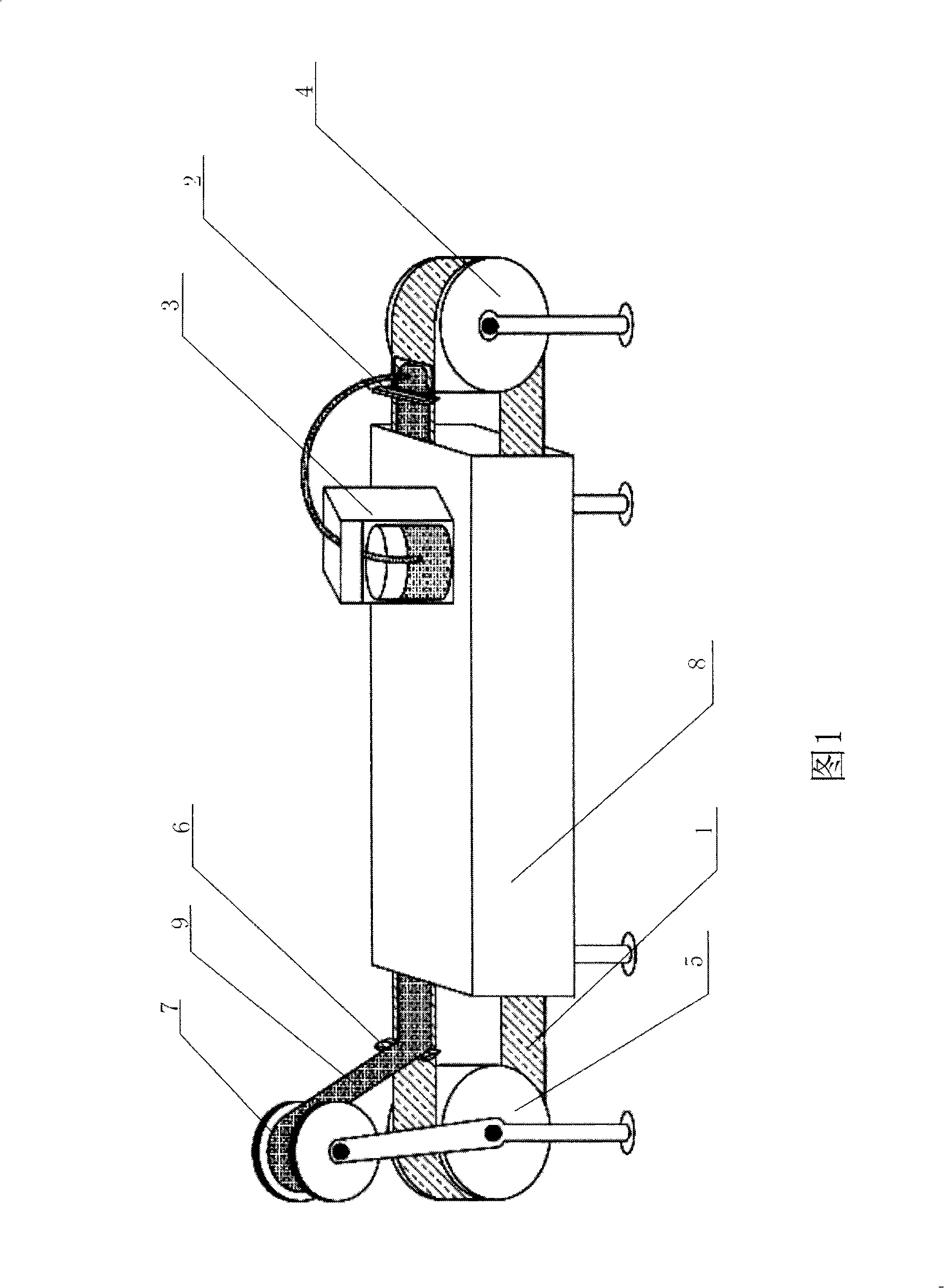 Full-automatic tape-casting machine and techniques for producing piezoelectric electronic ceramics and sheet type electronic ceramics