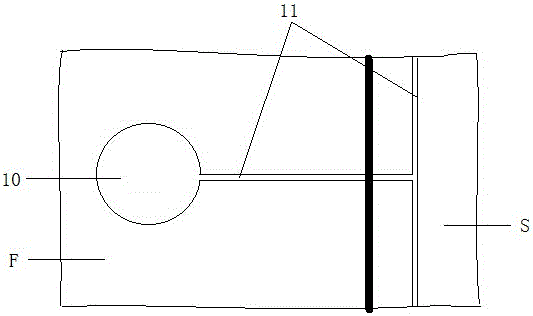 Asphalt pavement pressure generator embedding method