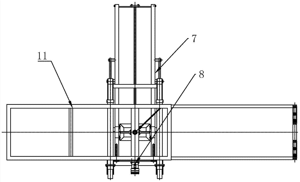 Wall panel automatic installation vehicle