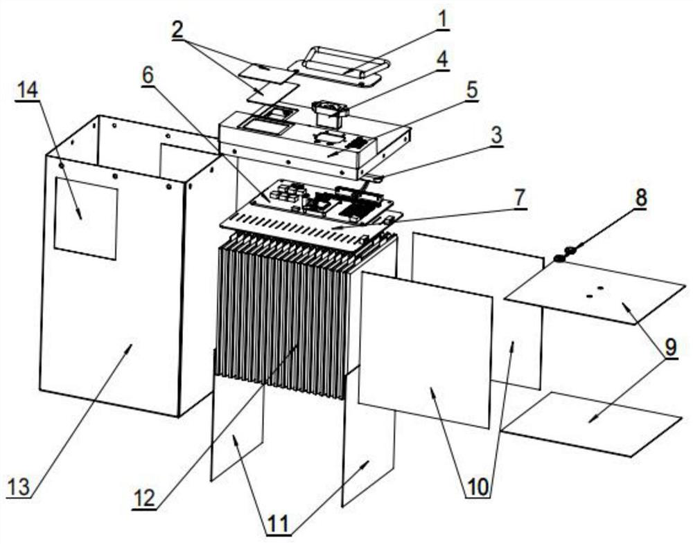 Lithium iron phosphate soft package power lithium ion battery pack and battery replacement method