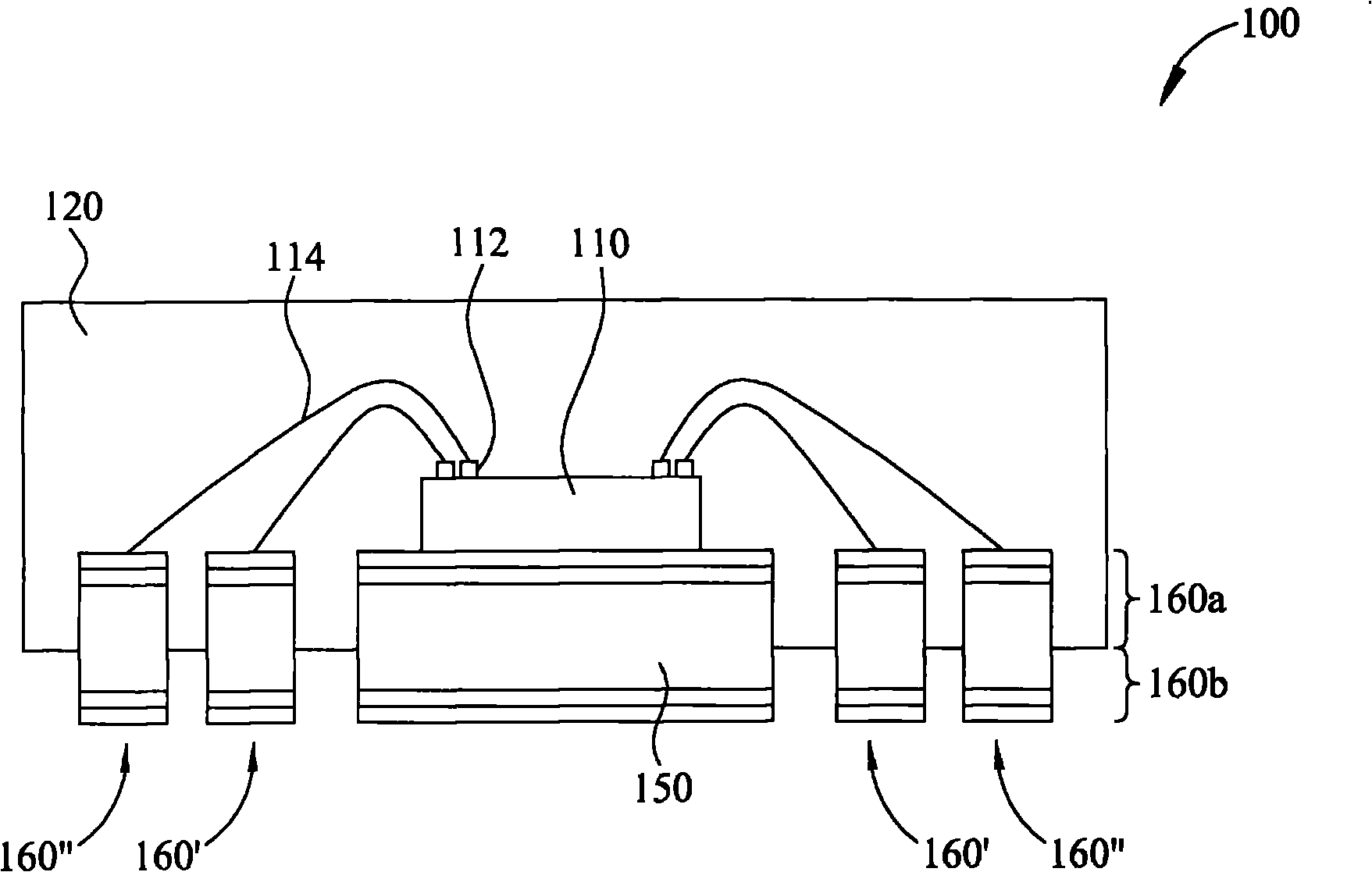 Semiconductor chip package and quad flat non-pin package