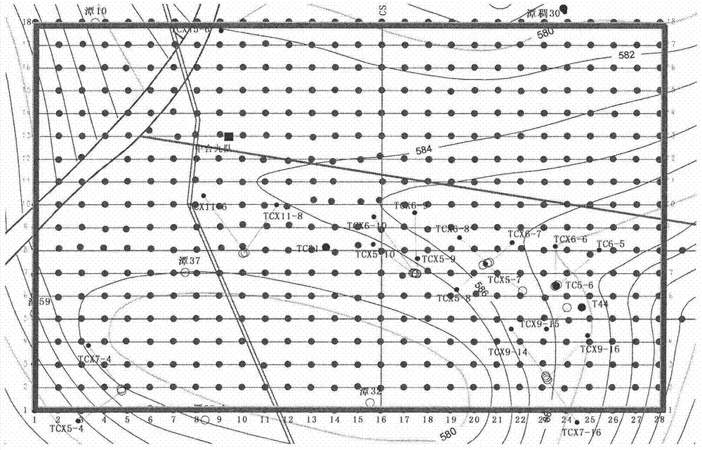 Method for realizing oil-gas detection by applying long-offset distance transient electromagnetic array method