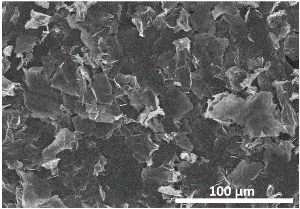 Magnetic ferroferric oxide nano particle and graphene composite, as well as preparation method and application thereof