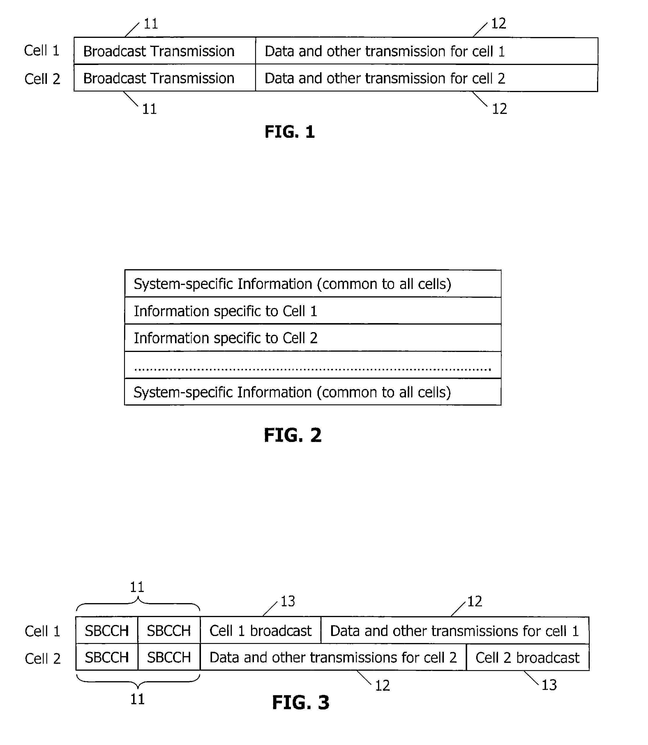 Broadcast-centric cellular communication system, method, and mobile station