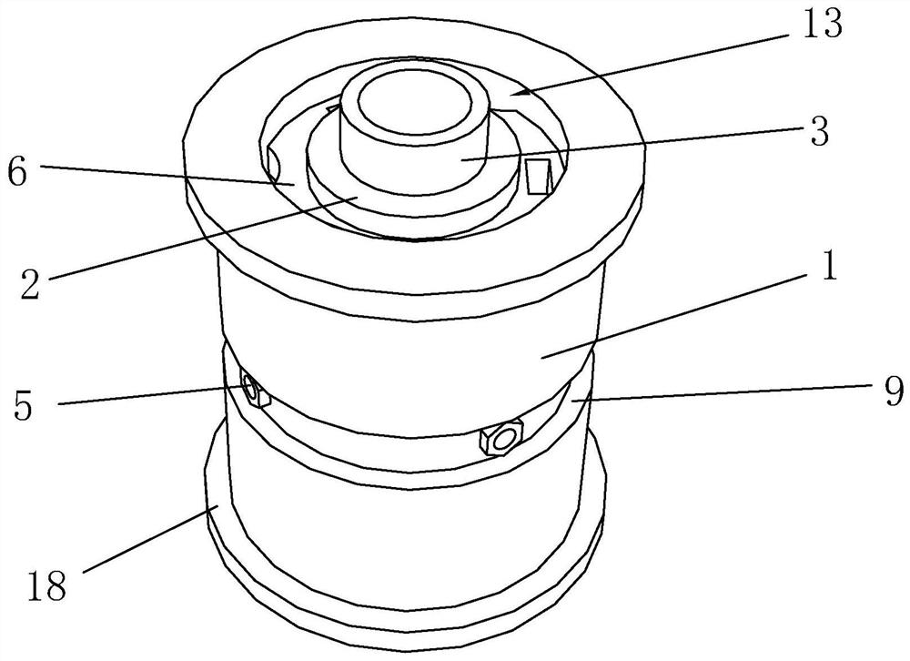 Damping bushing for automobile transmission system and manufacturing method of damping bushing