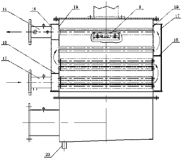 Full premixed water-cooled low nitrogen condensing stainless steel hot water boiler