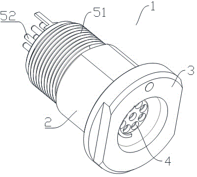 Slotted conveyor motor drive circuit connector