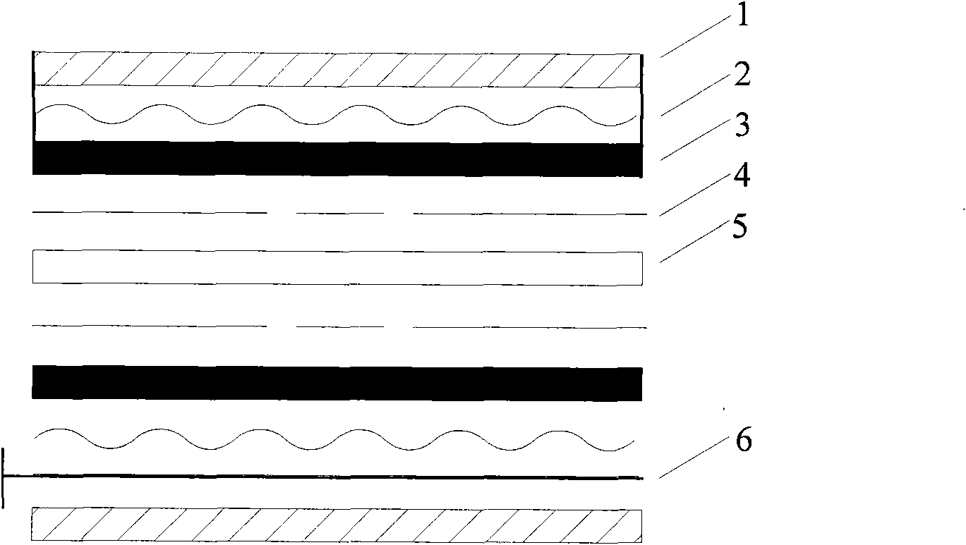 Manufacturing method for impregnated paper veneer bamboo plywood