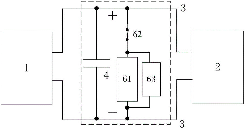 Charge bleed-off method, bleeder circuit and converter