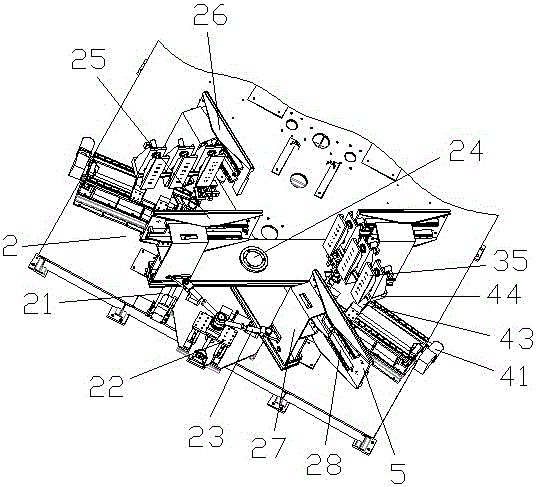 Turret welding device for welding steel plates