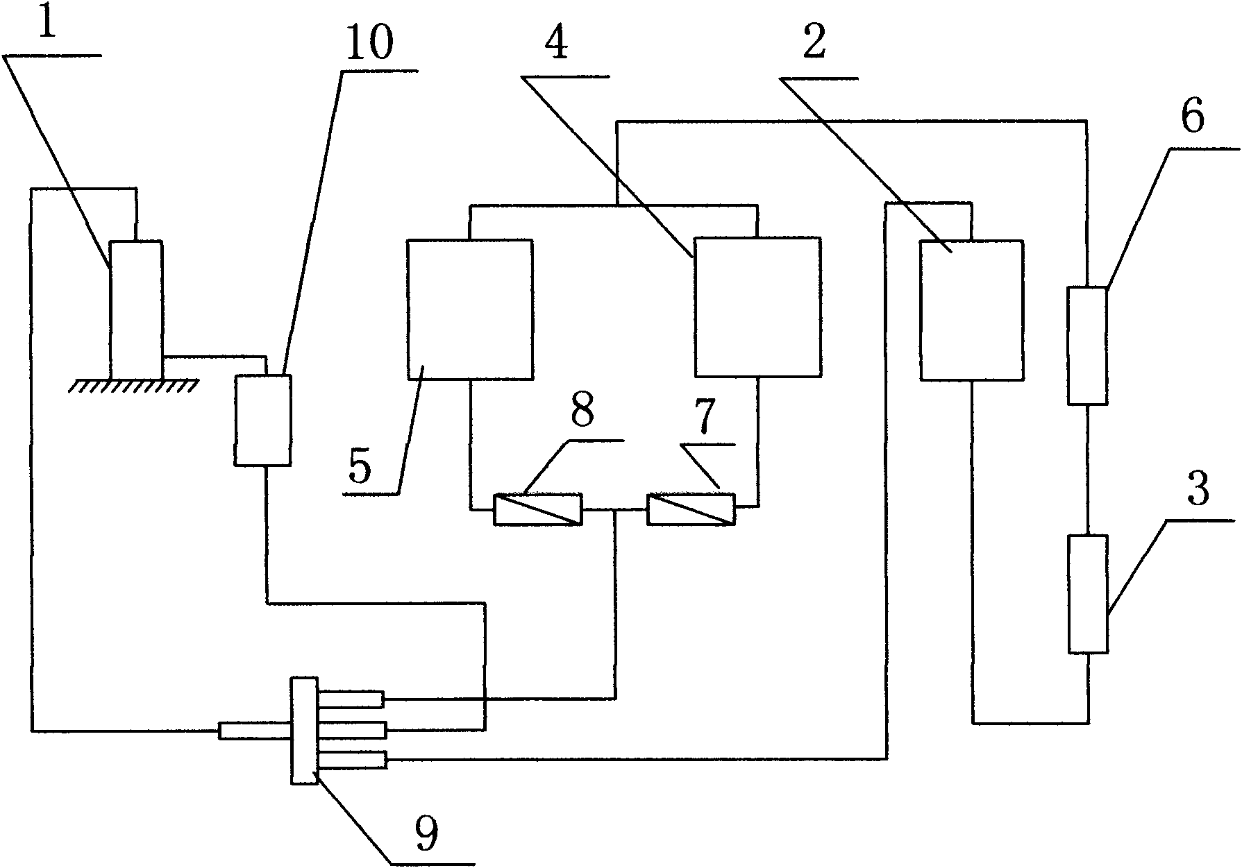 Valve control type energy-saving dehumidifier