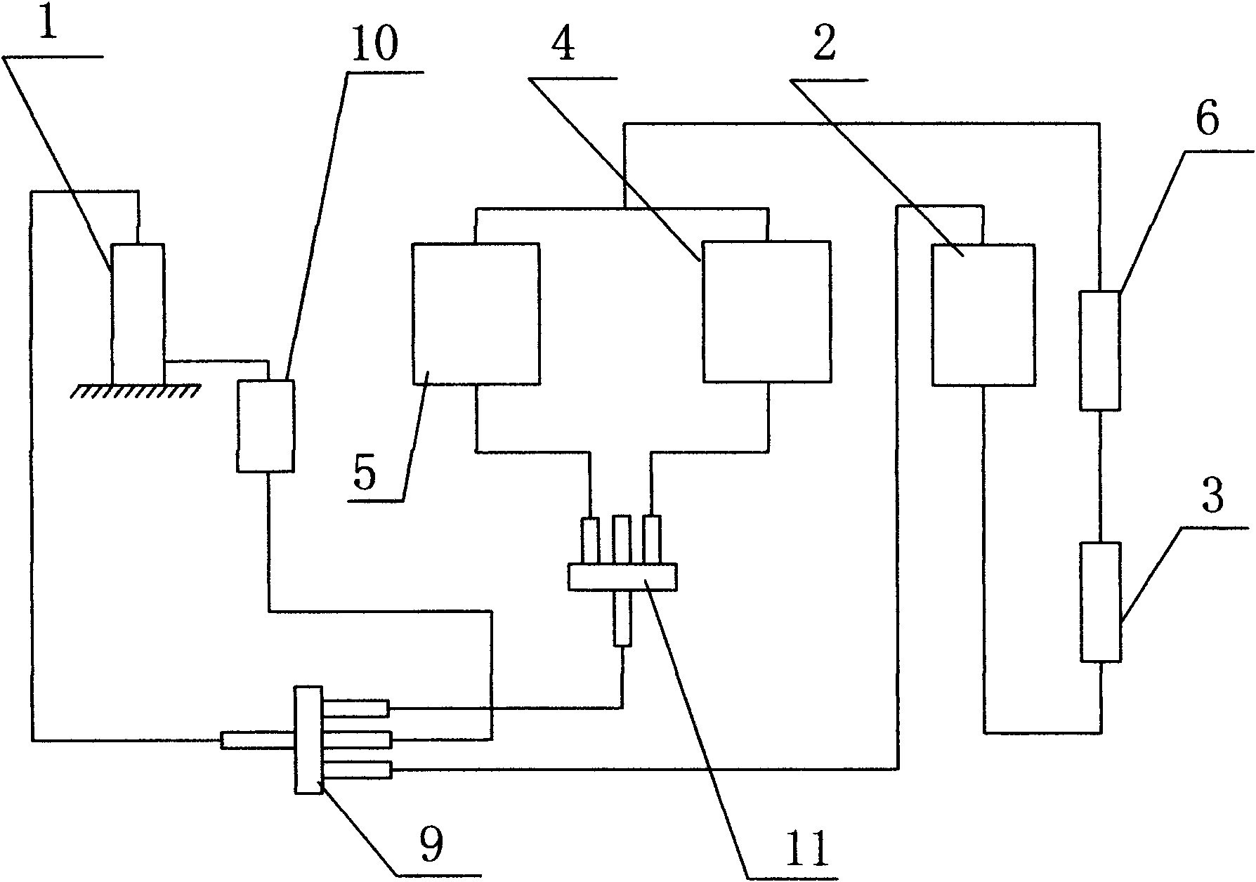 Valve control type energy-saving dehumidifier