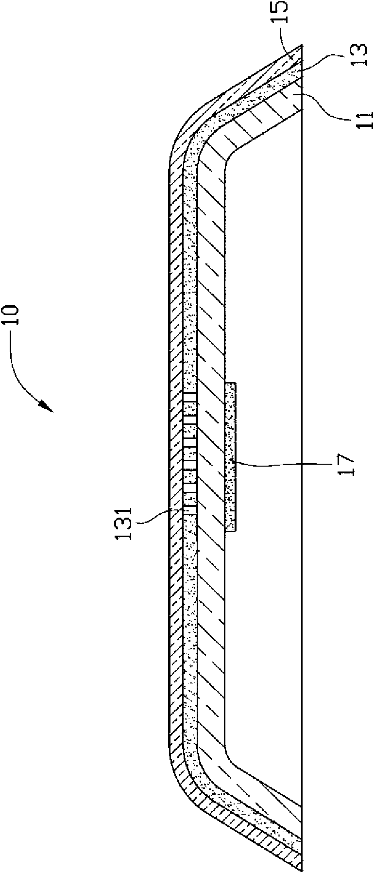 Shell and manufacturing method thereof