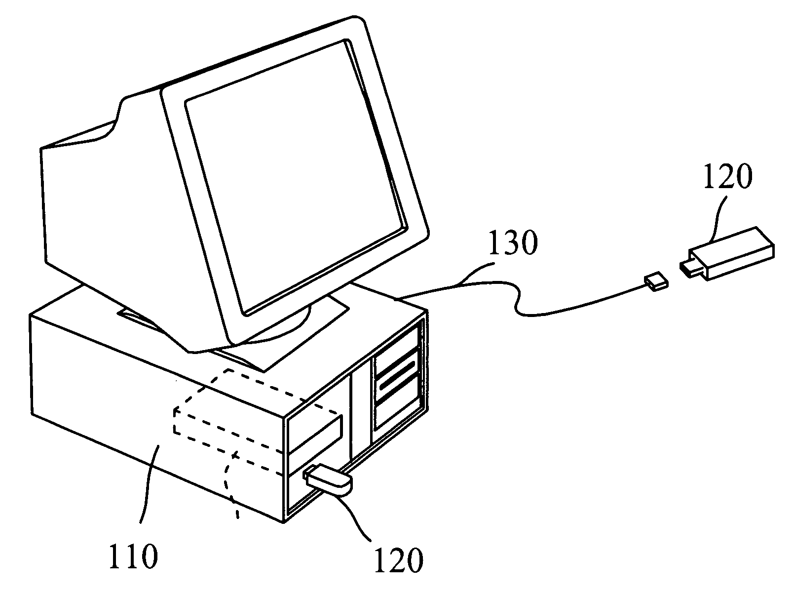 Method for automatically identifying an operating system for a USB device