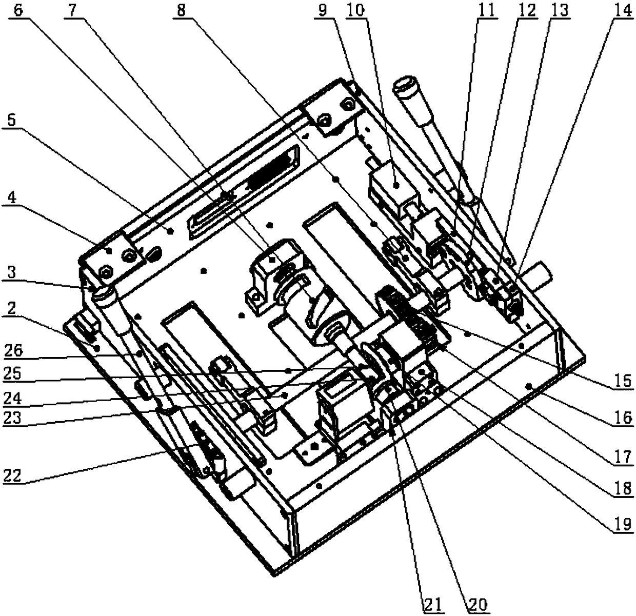 Electronic controller clamping device