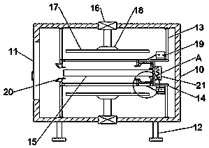 Preparation device of small-size high-specific-capacity capacitor