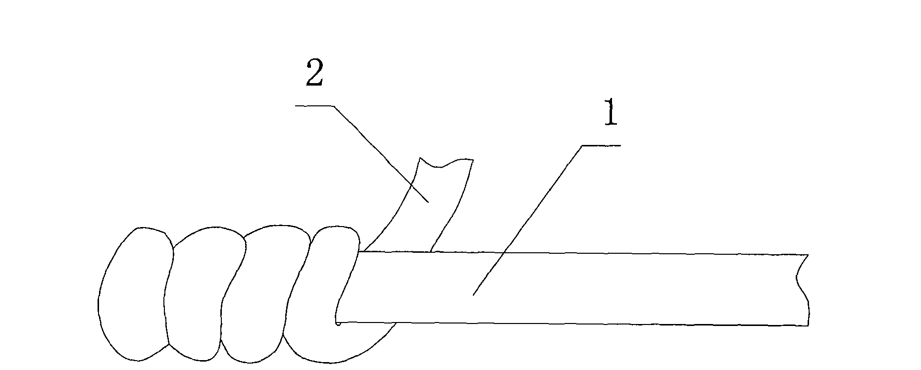 High performance flexibility heat-resisting material and process thereof