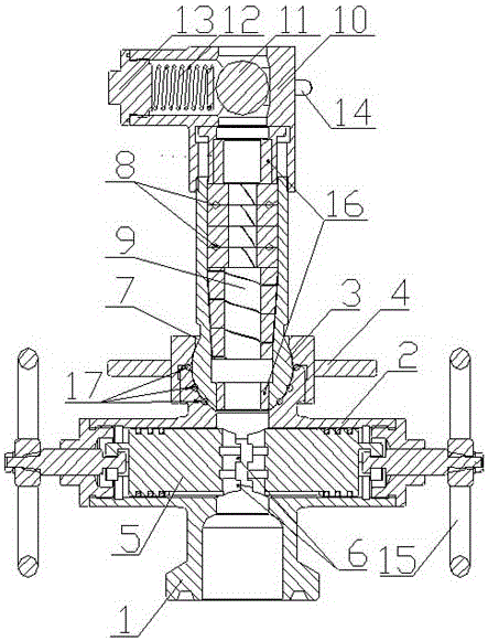 High-wear-resistant blowout-control deviation adjustment polished rod sealer