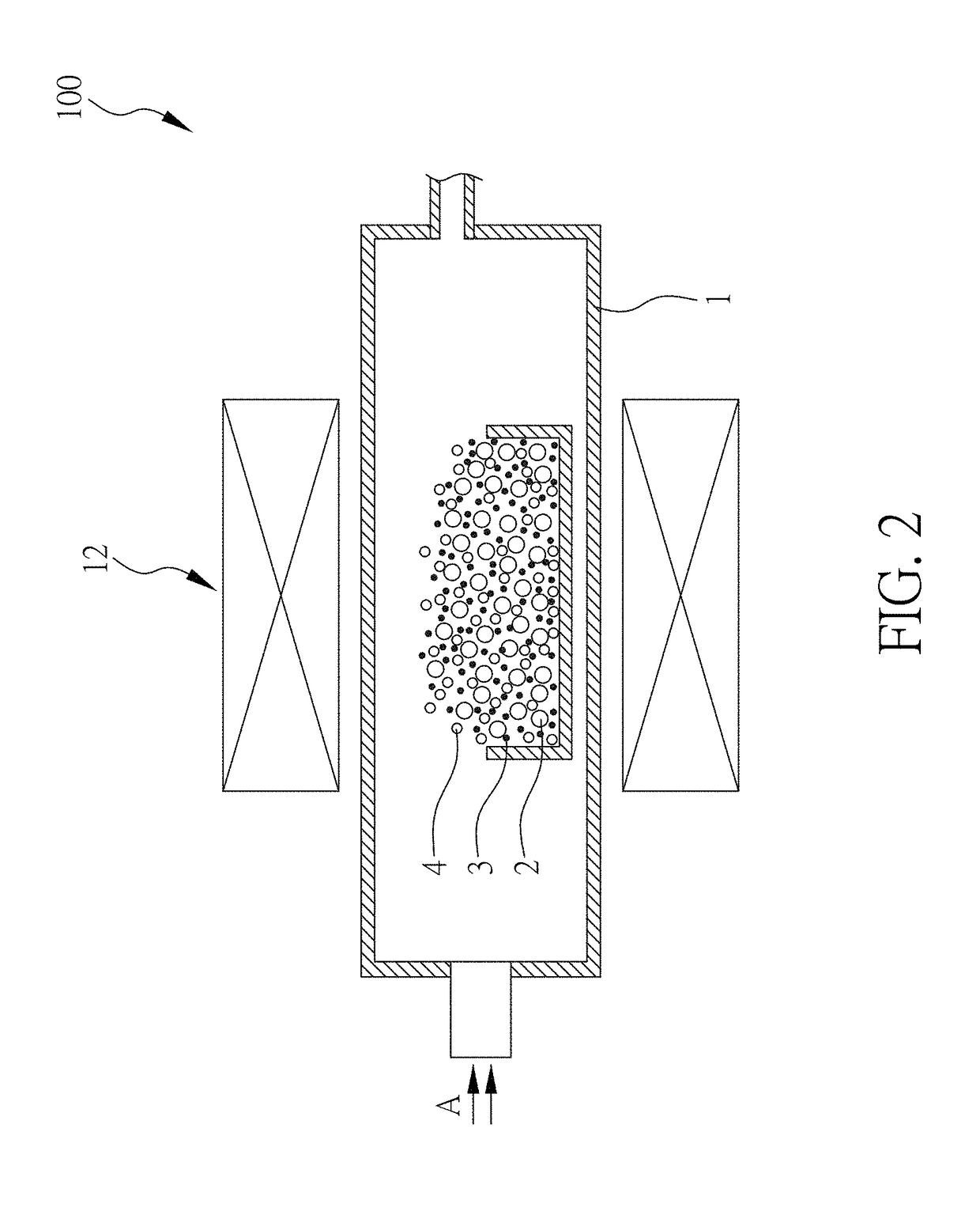 Composite electrode material and method for manufacturing the same