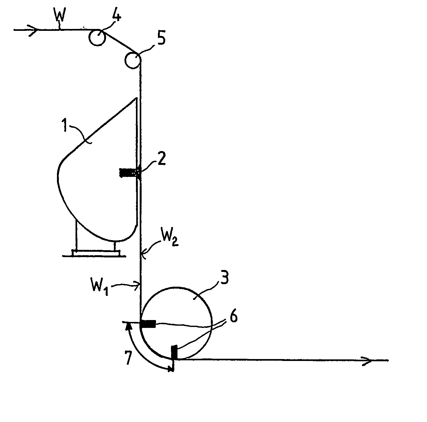 Method and apparatus in the surface sizing of a paper or board web