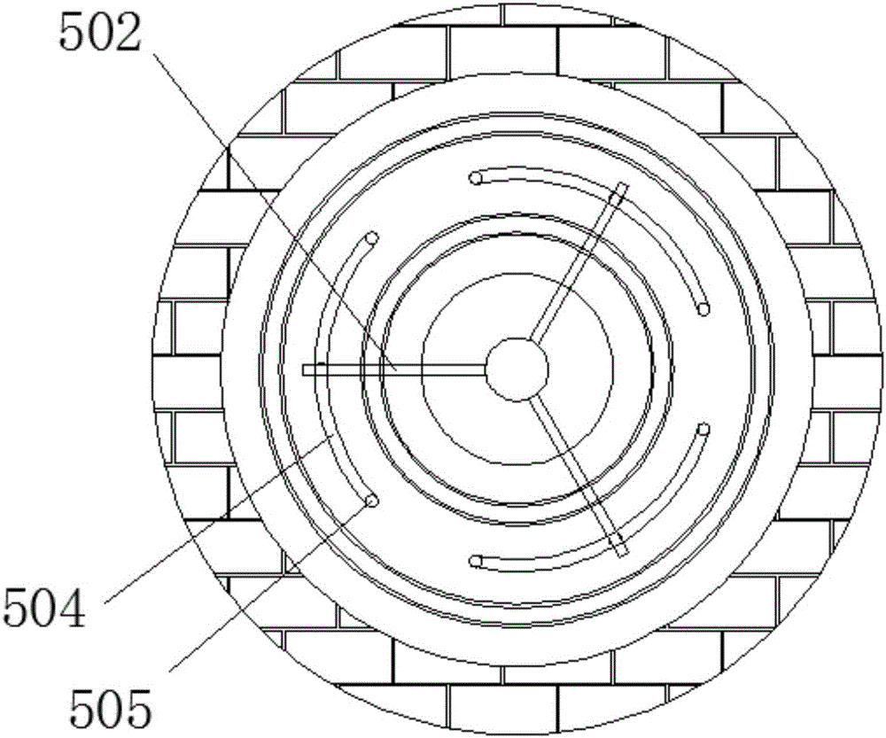 Hanging-type heat treatment device of high temperature resistant bearing and treatment method