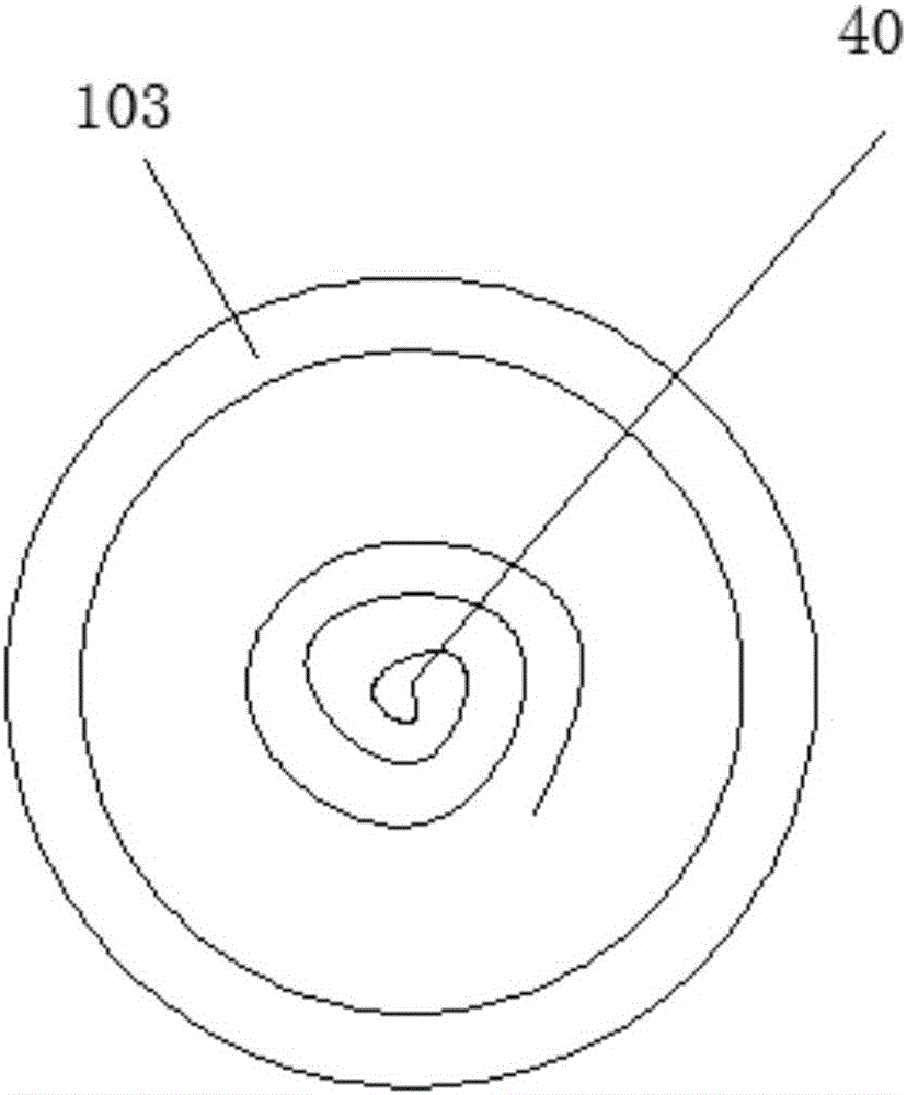 Hanging-type heat treatment device of high temperature resistant bearing and treatment method